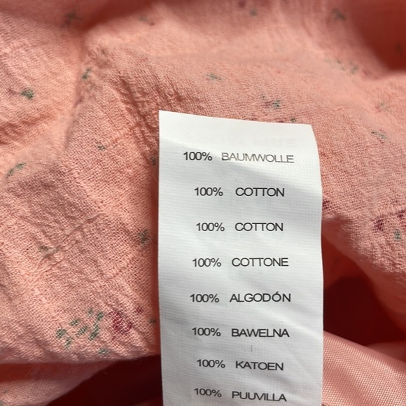 NWT Daisy Street Long Sleeve Smock Dress in Ditsy Floral, size medium - Picture 14 of 14